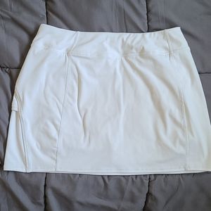 Tangerine Tennis Skirt